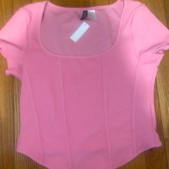 H&M Square Neck Ribbed Top - Picture 3 of 3